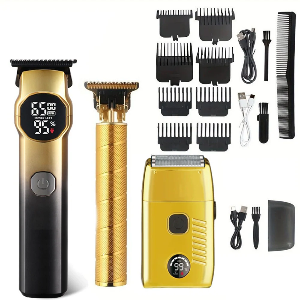 Haarschneider Barttrimmer Set Kabellos Profi Friseur - Image 6