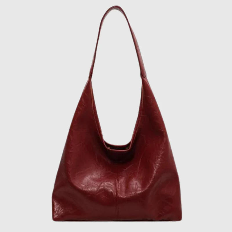 Halbrunde Umhängetasche Damen aus Kunstleder im Vintage-Look – Geräumige Crossbody Bag für Alltag und Ausgehen - Image 8