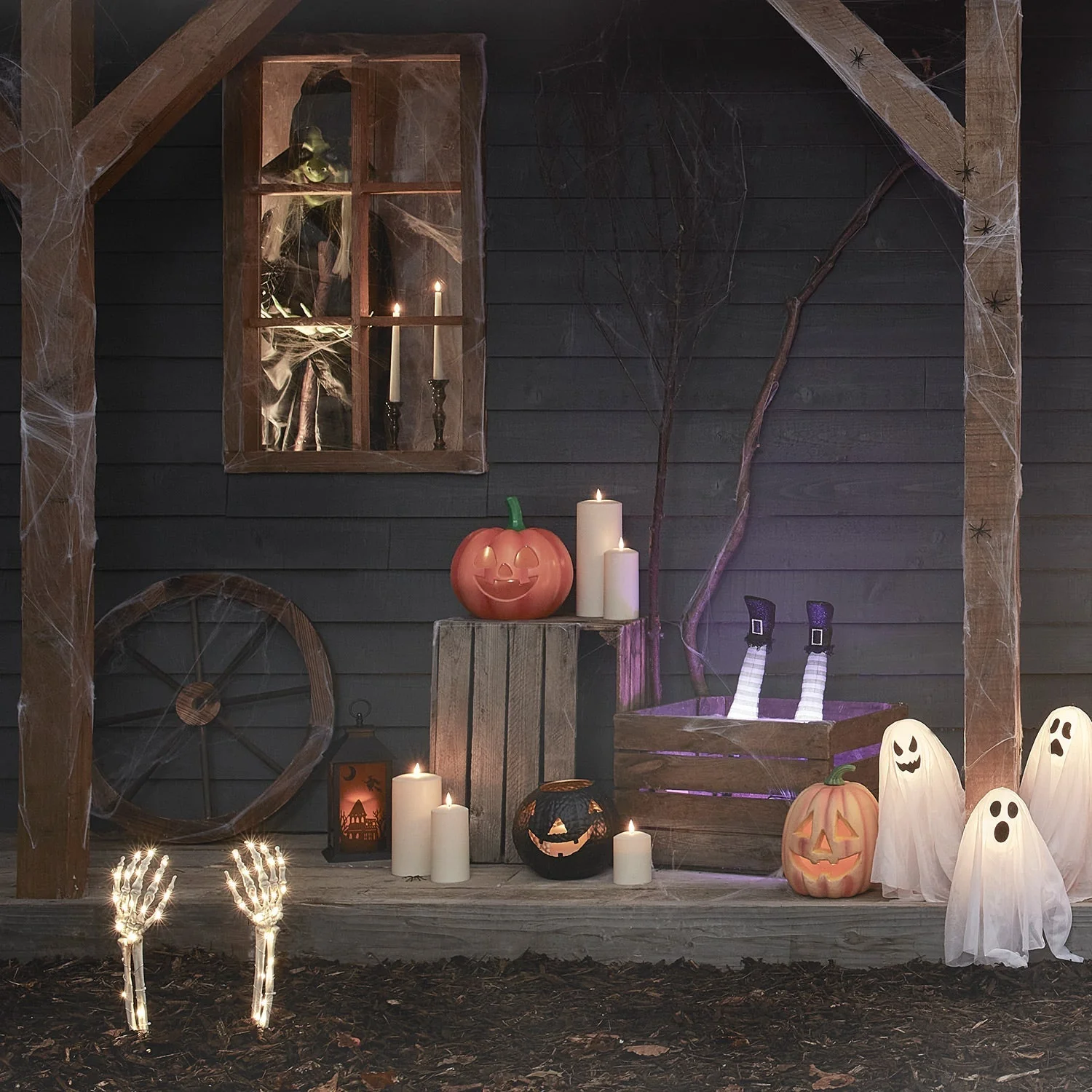 Halloween Garten Deko LED Geisterlichter - Image 6