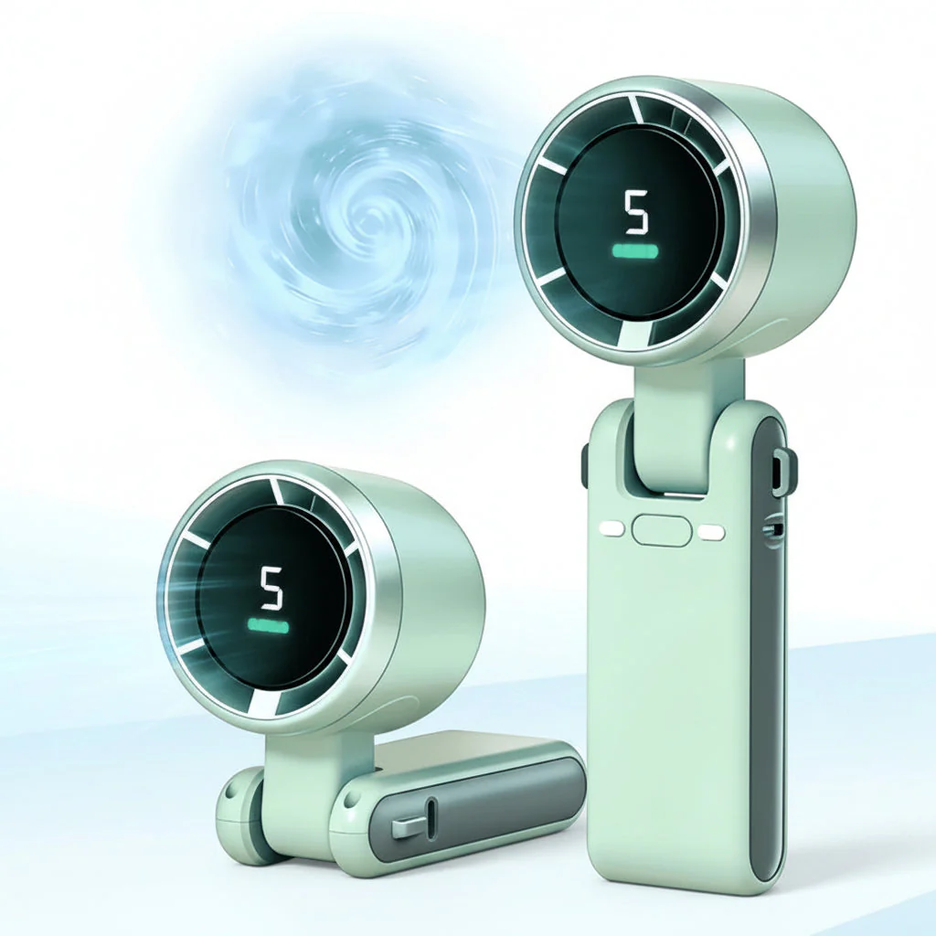 Handventilator Kühlung Tragbarer Mini Ventilator USB - Image 2