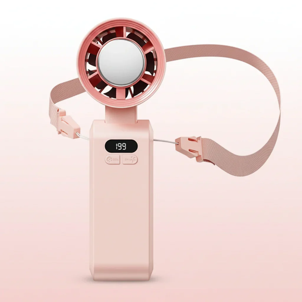 Handventilator Tragbar Mini USB Wiederaufladbar Kühlung - Image 3