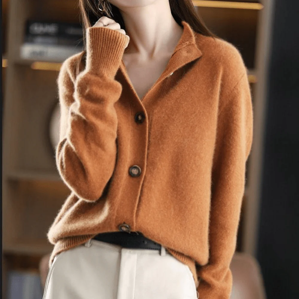 Hanna | Stilvolles Damen Strick-Gilet modern - Image 3