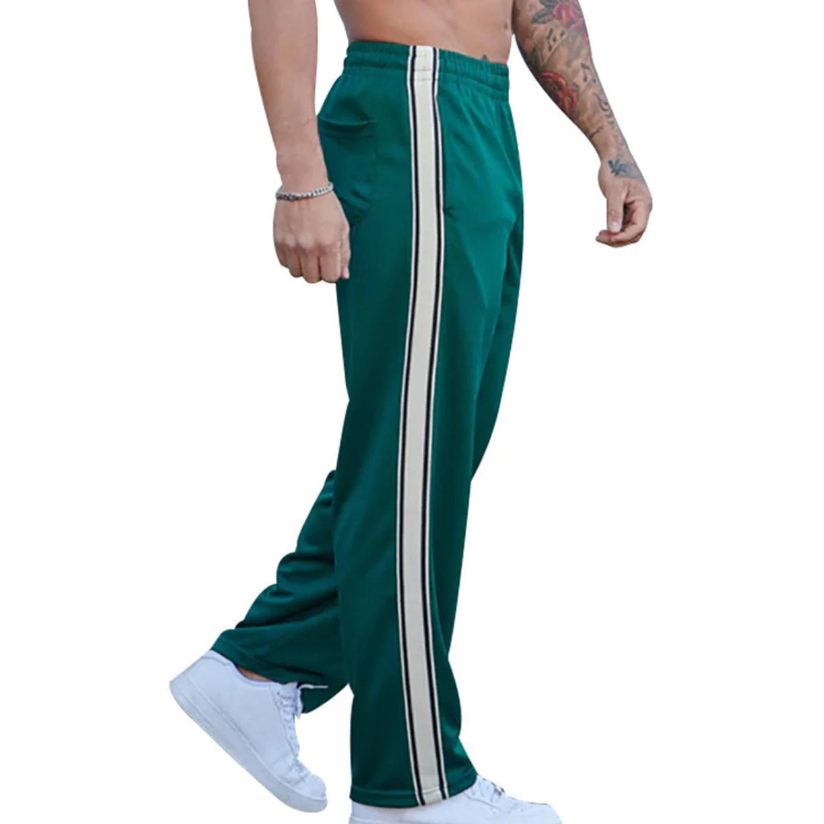 Harry | Trendige Gestreifte Jogginghose - Image 2