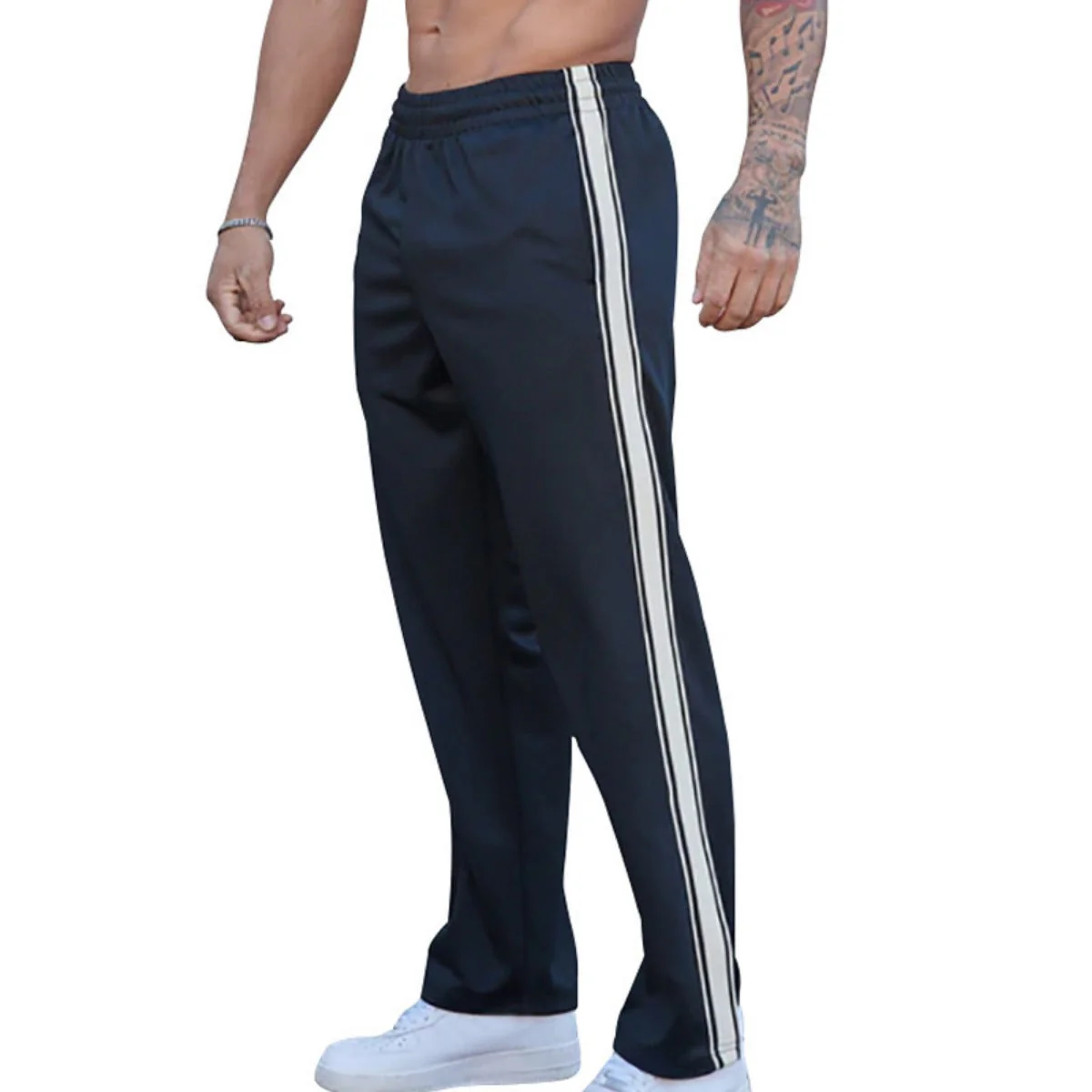 Harry | Trendige Gestreifte Jogginghose - Image 3