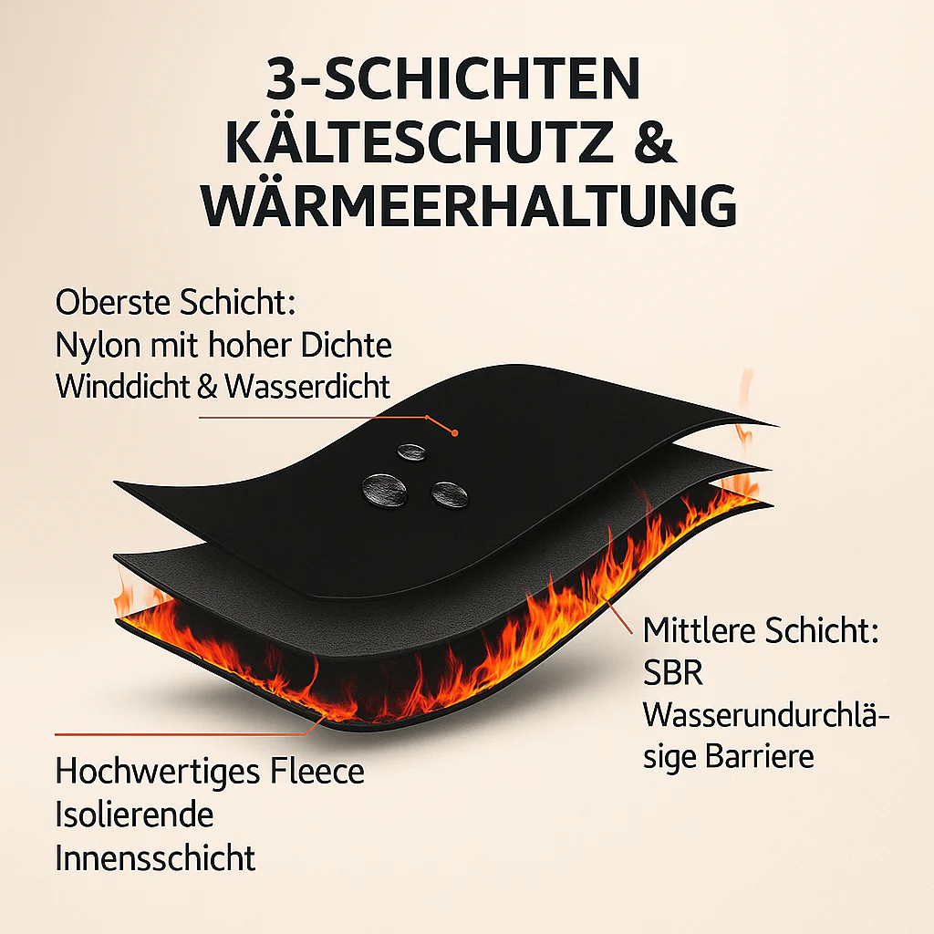 Heated Gloves Winter Thermohandschuhe Warm Fleece Handschuhe - Image 3