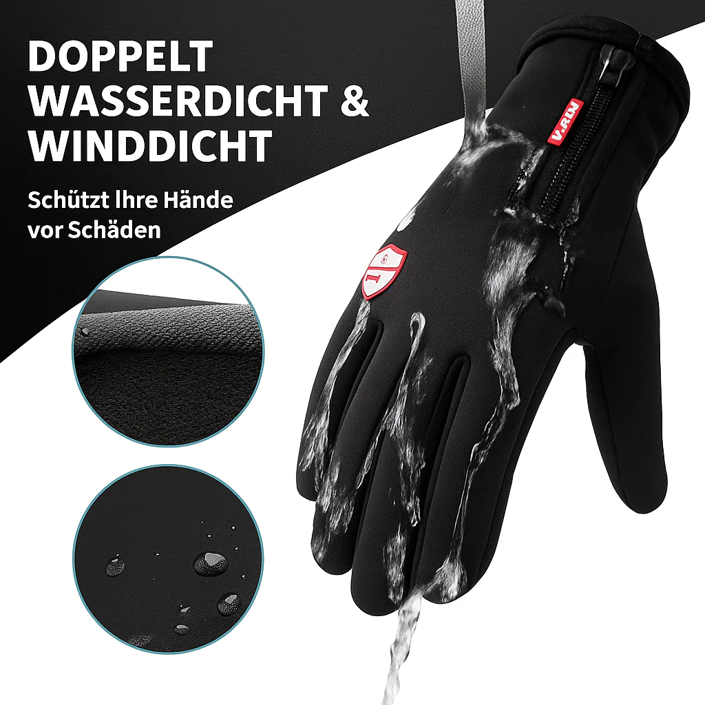 Heated Gloves Winter Thermohandschuhe Warm Fleece Handschuhe - Image 5