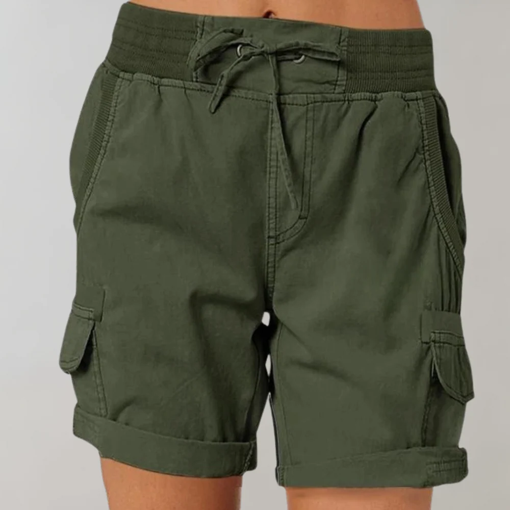 Helene - Elegante hochgezogene Shorts - Image 3