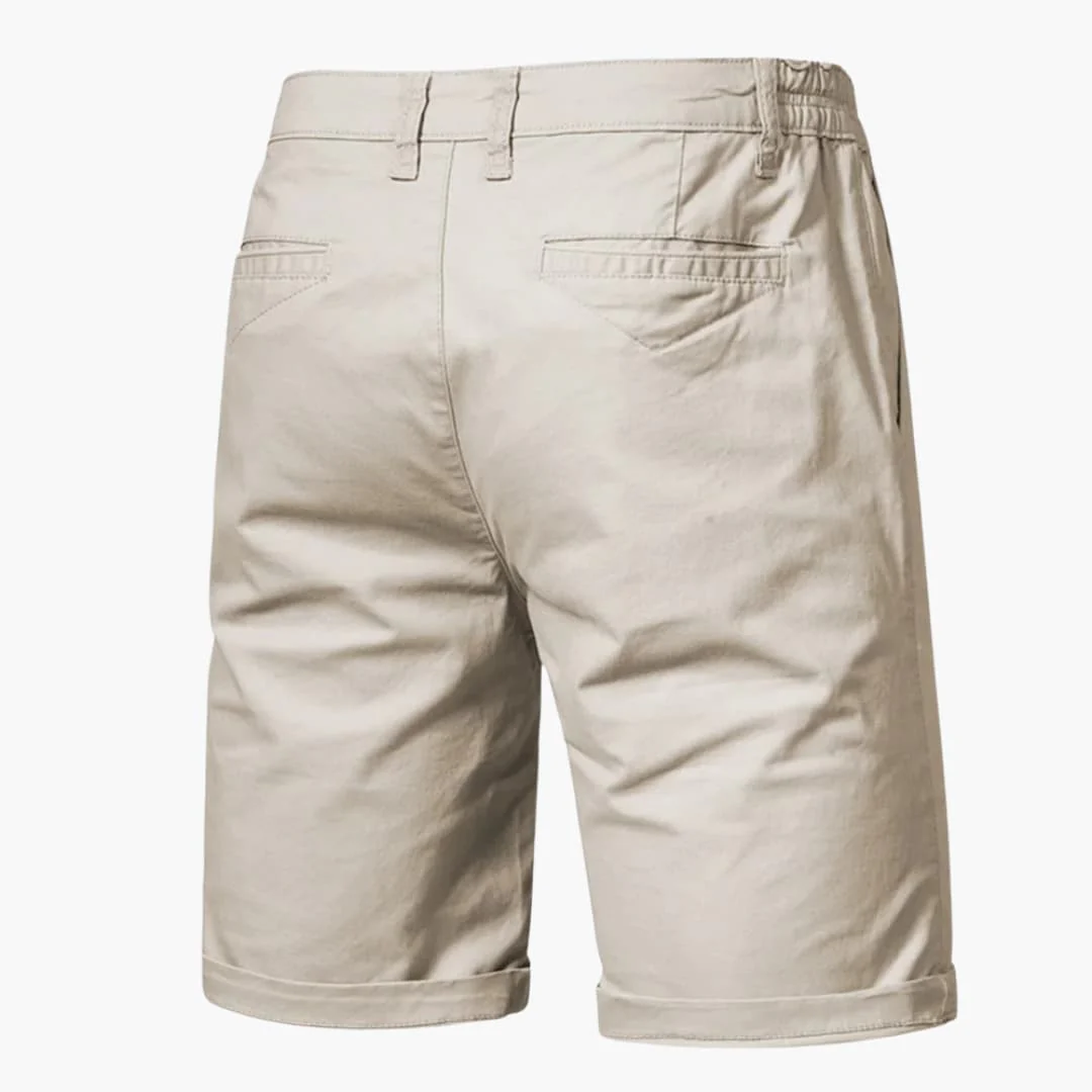 Herren Baumwollshorts mit Gummibund und Seitentaschen - Image 3