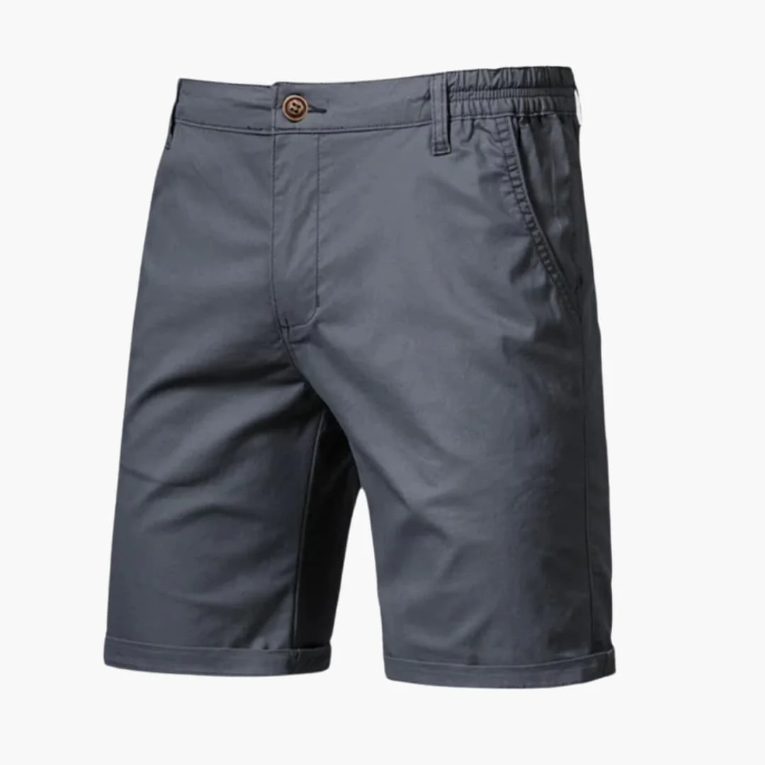 Herren Baumwollshorts mit Gummibund und Seitentaschen - Image 4