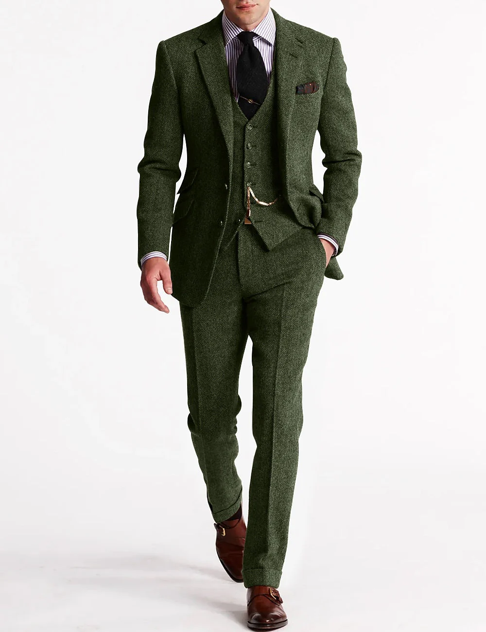 Herren-Business-Set dreiteilig | abgestimmte Kombination - Image 2