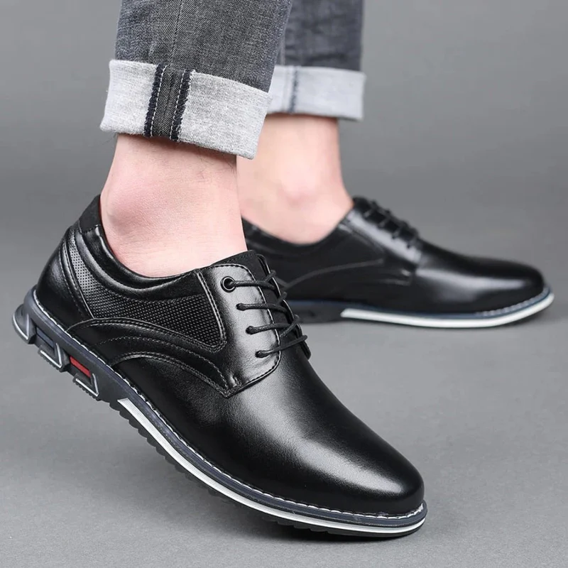 Herren elegante Anzugschuhe | Bequem - Image 5