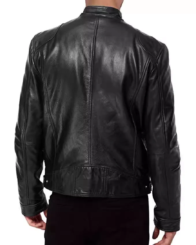 Herren Elegante Kragenjacke
