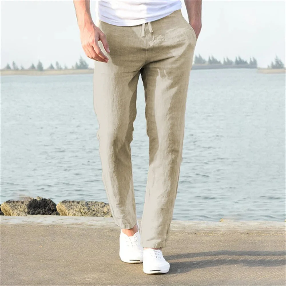 Herren Hose | leichte sommerliche Form mit weitem Bein - Image 2