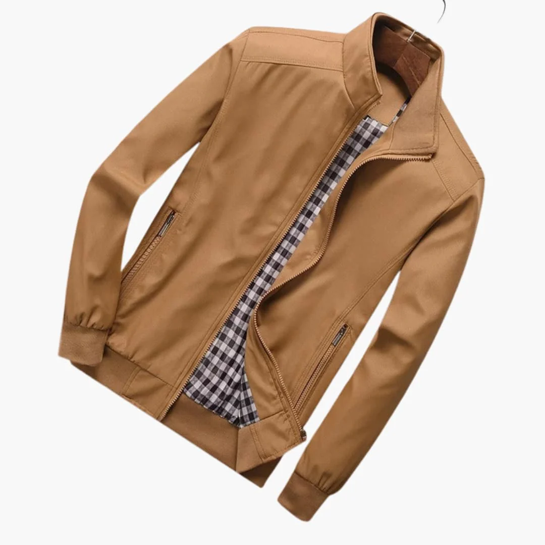 Herren Jacke mit Kragen und Reißverschluss - Image 3