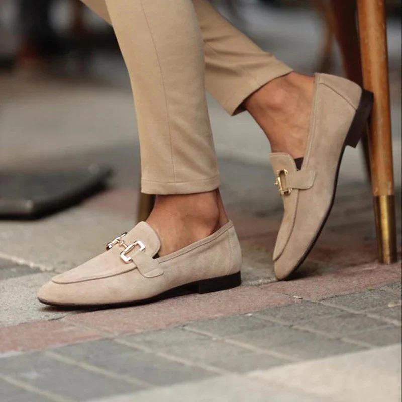 Herren klassische elegante Loafer | Anzug