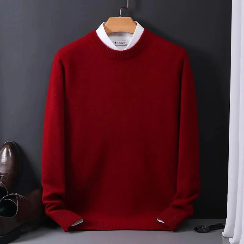 Herren klassischer eleganter Pullover | Warmer