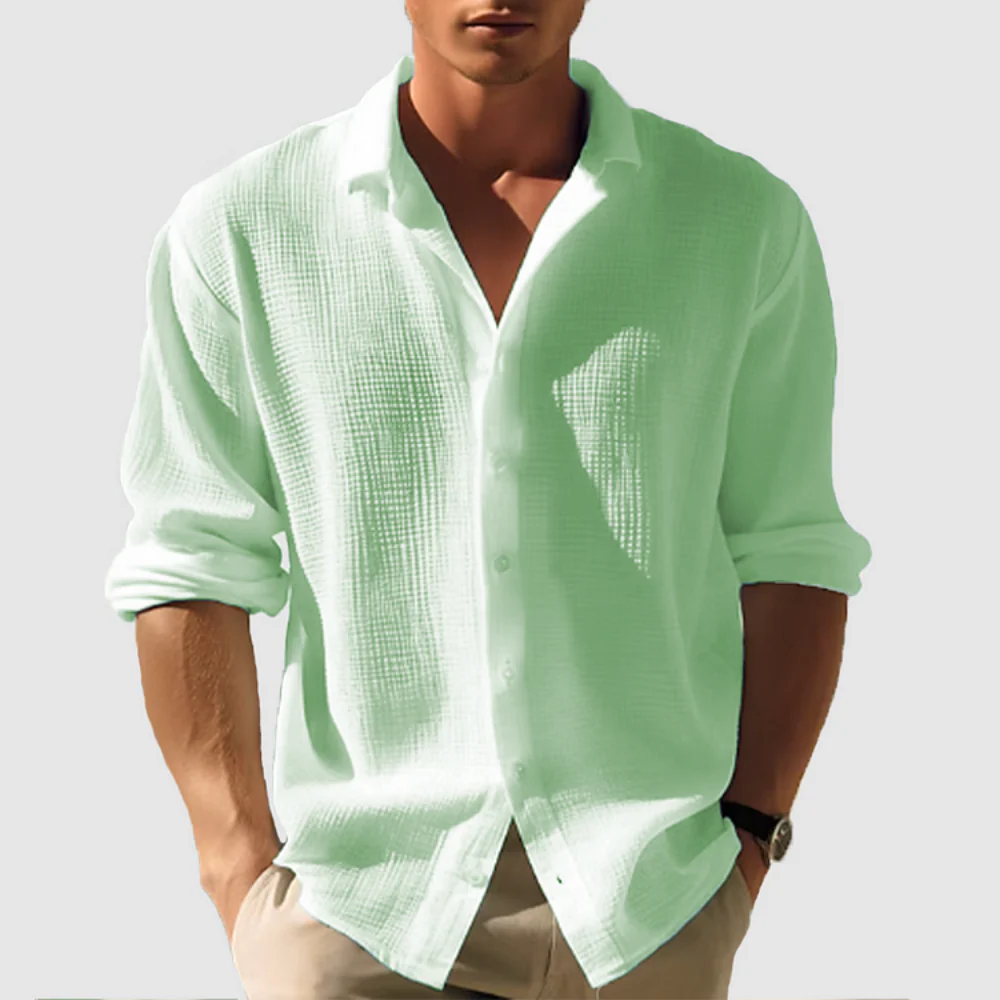 Herren Lässiges Button Down Hemd | Vielseitig Und Stilvoll - Image 3
