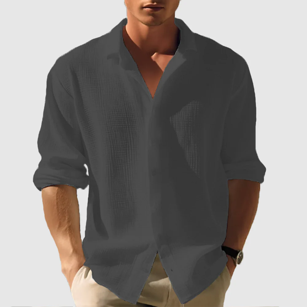 Herren Lässiges Button Down Hemd | Vielseitig Und Stilvoll - Image 7