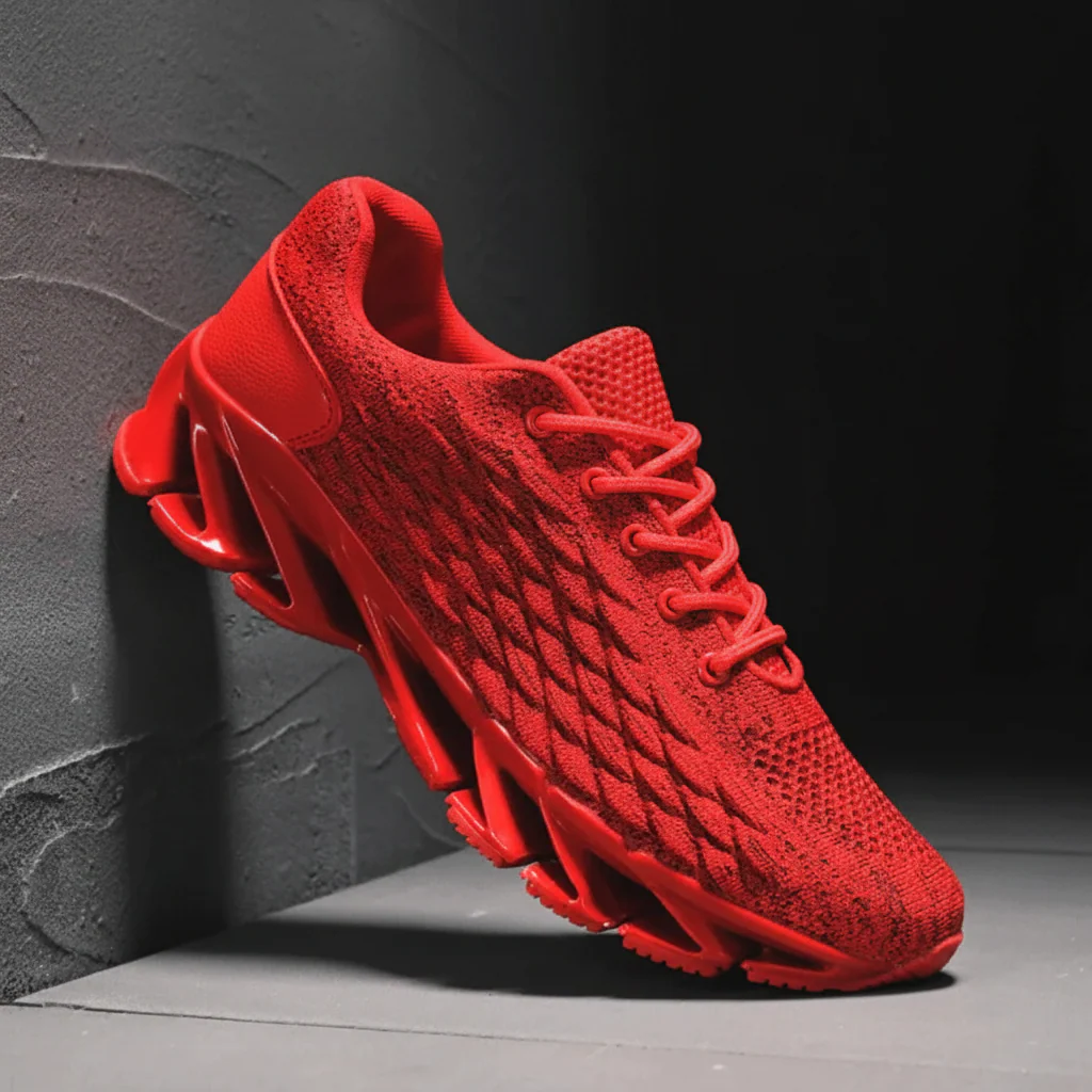 Herren Laufschuhe Sportschuhe Running Schuhe Leicht Atmungsaktiv - Image 3