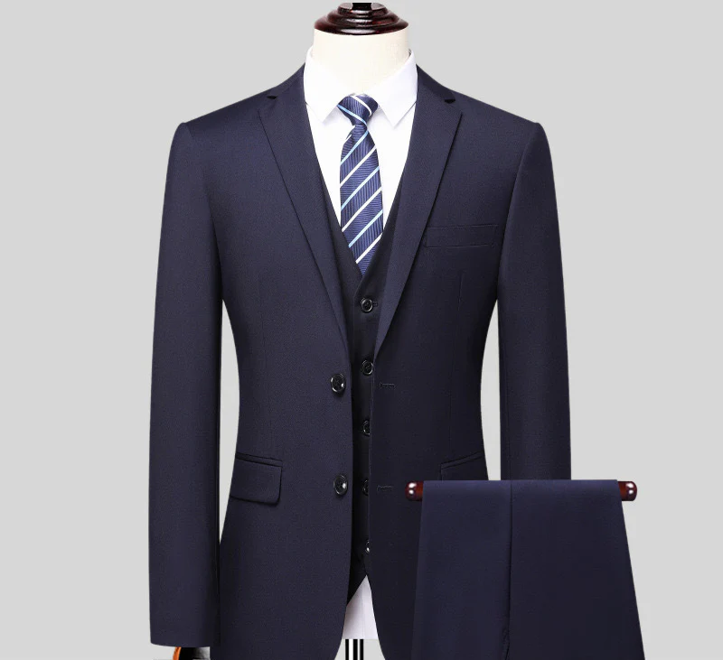 Herren Moderne Elegante Hochzeitsgast Anzug | 3-Dreiliger