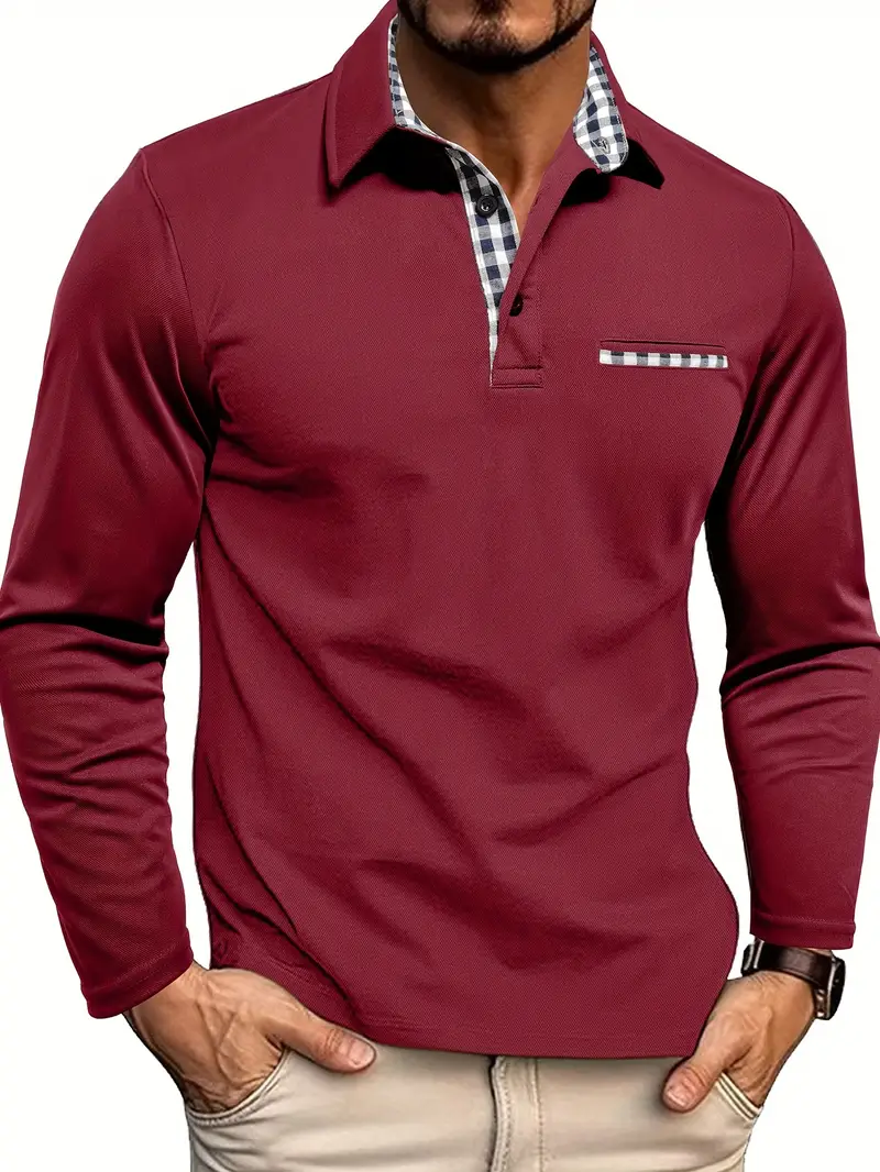 Herren-Poloshirt mit langarmdesign | Alltagstauglich - Image 11