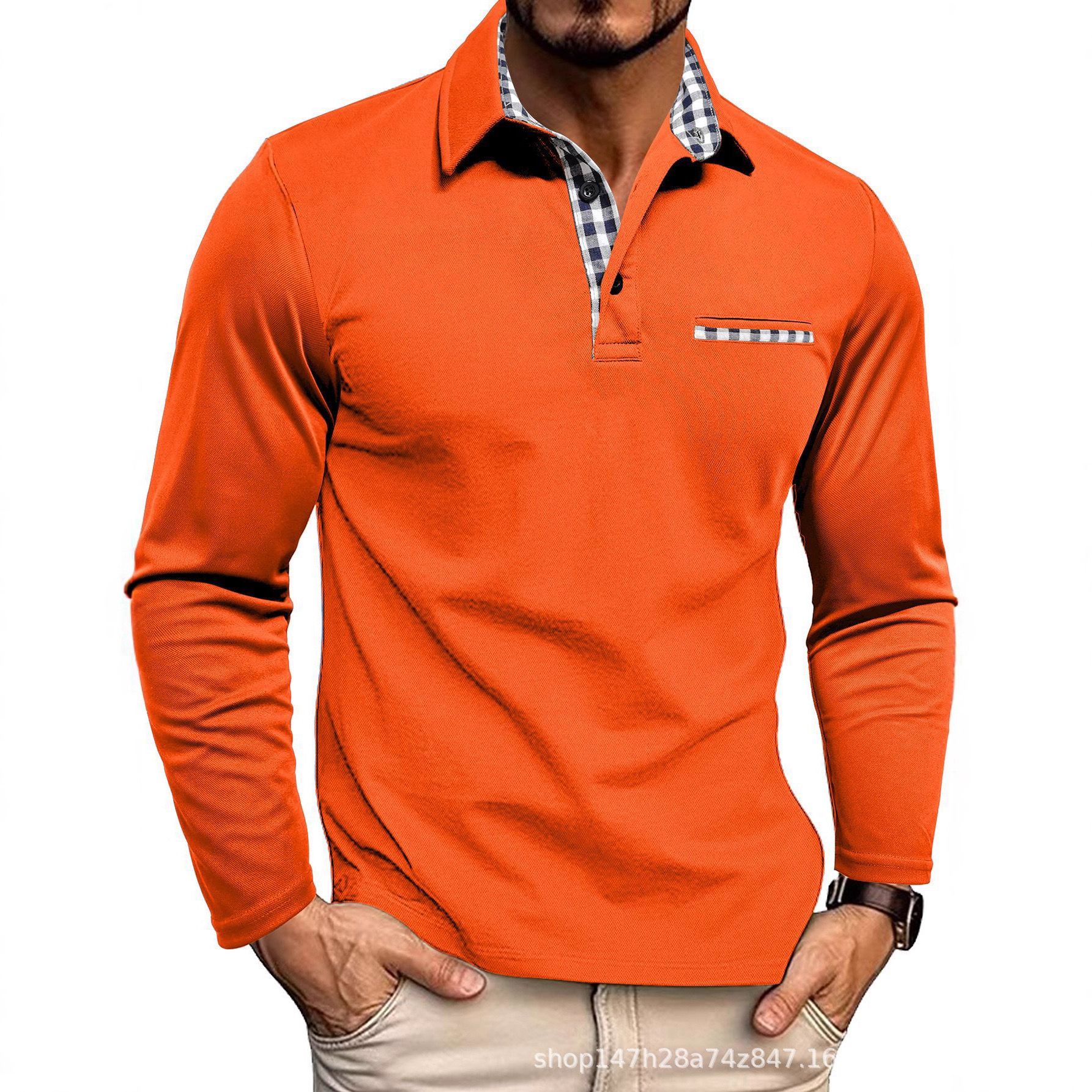 Herren-Poloshirt mit langarmdesign | Alltagstauglich - Image 8