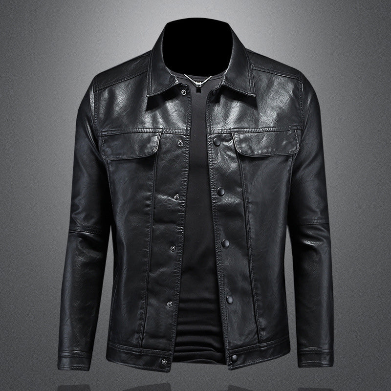 Herren Premium Bikerjacke | Lässig