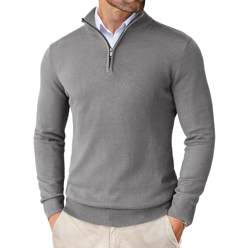 Herren Pullover | Frontreißverschluss mit ruhiger Schnittführung - Image 10