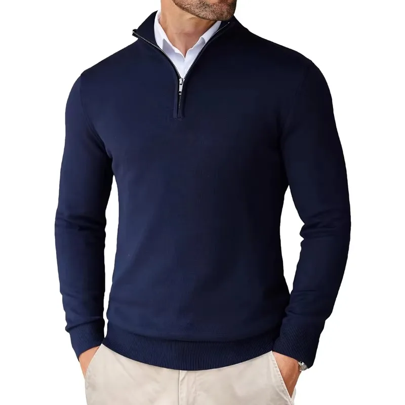 Herren Pullover | Frontreißverschluss mit ruhiger Schnittführung - Image 9