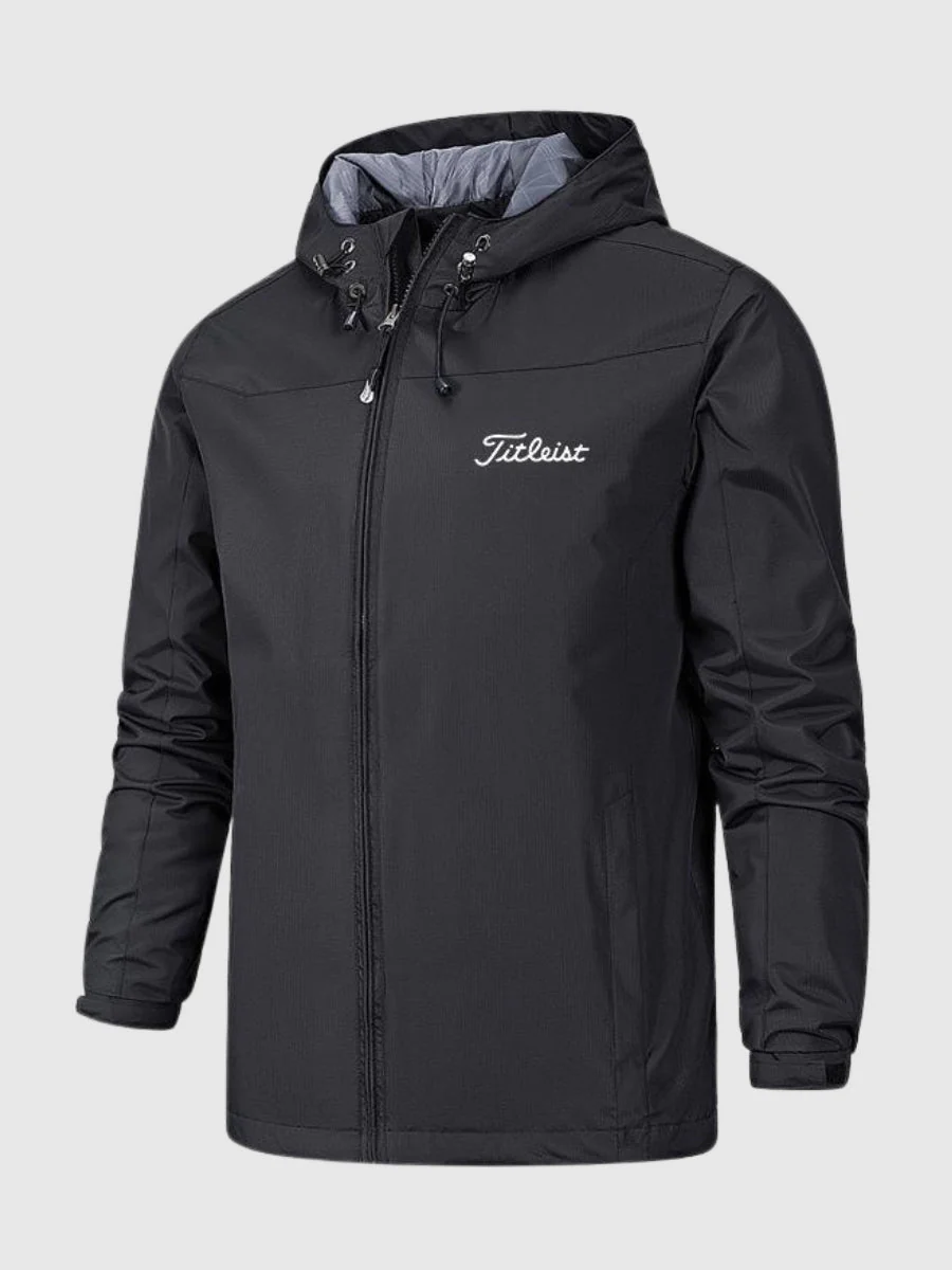 Herren Regenjacke Wasserdicht Modern Atmungsaktiv