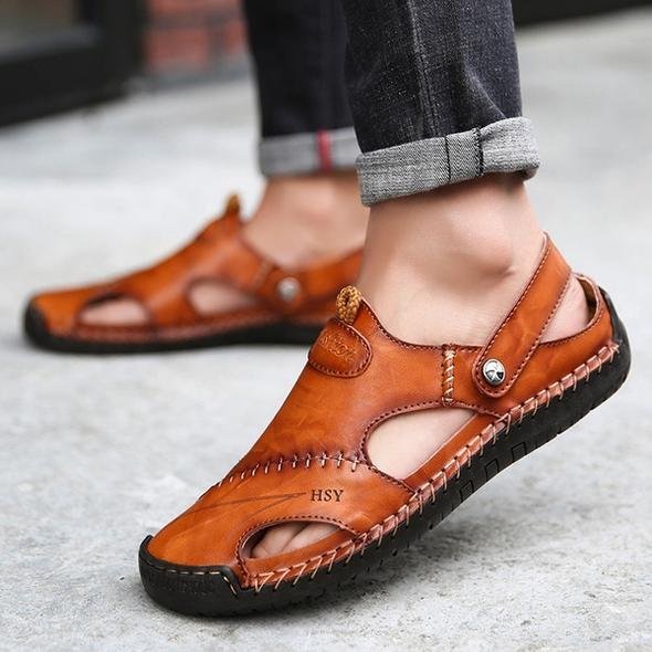 Herren Sandalen | offene Riemenform mit Fersenstütze - Image 4