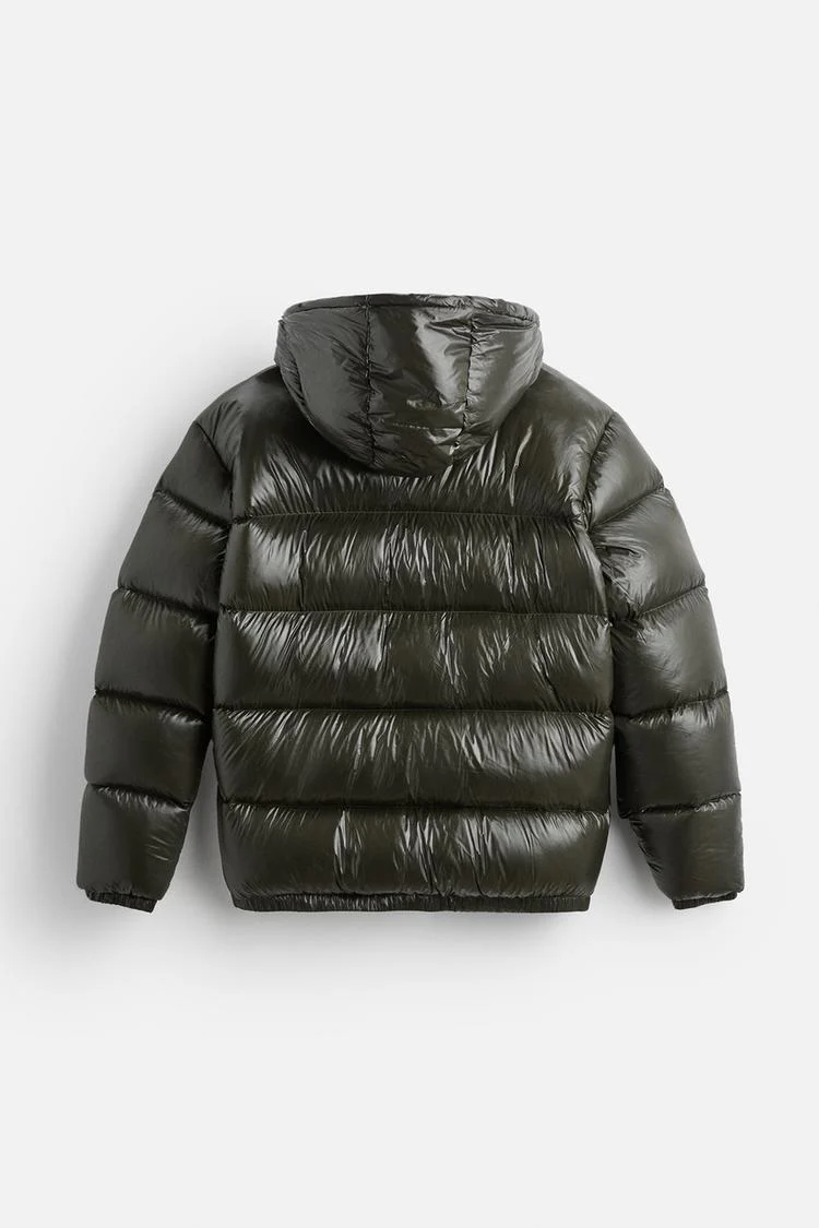 Herren Steppjacke | Voluminöse Kammerkonstruktion kurze Schnittform
