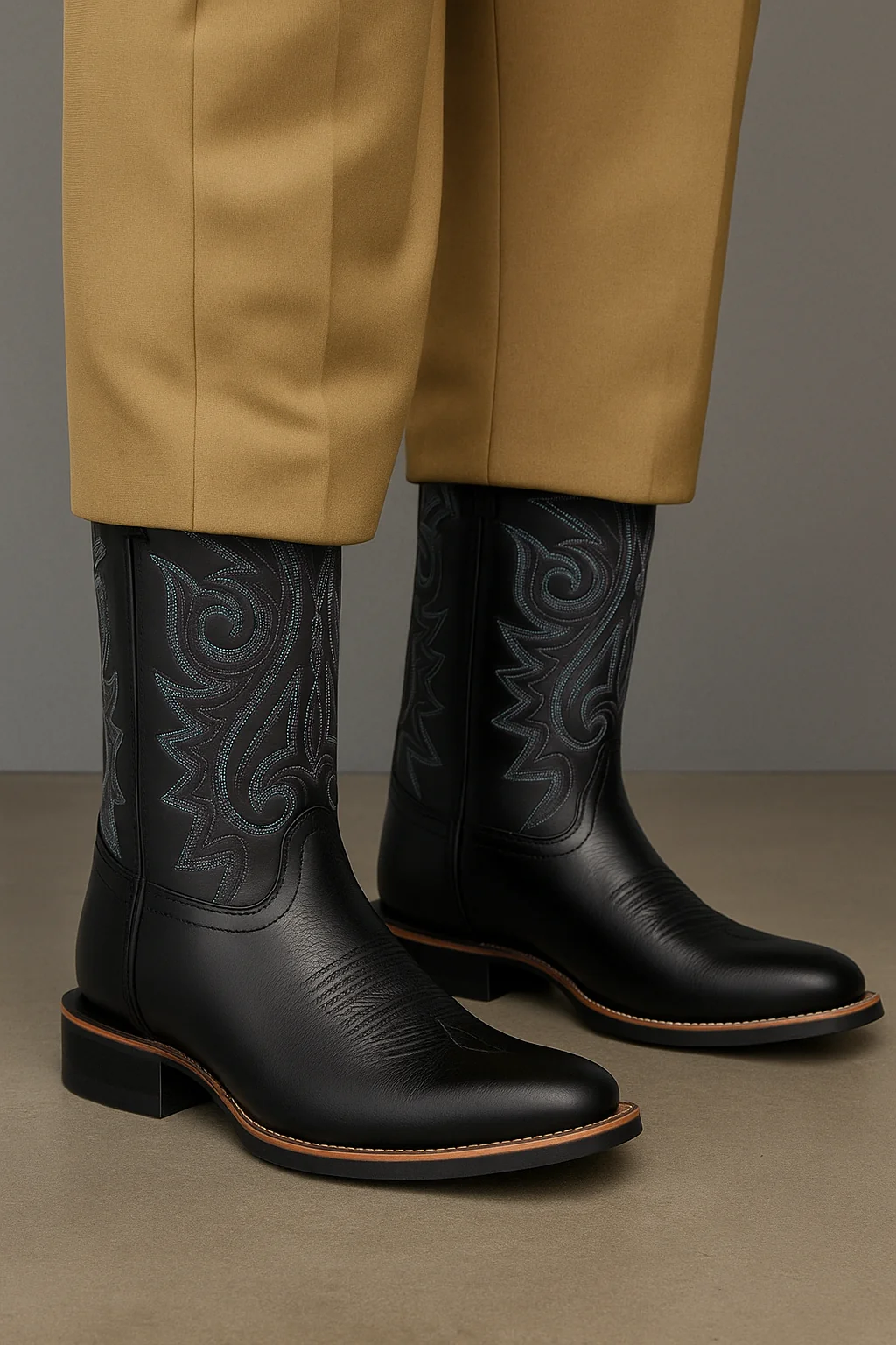 Herren Stiefel | Hohe Schaftform mit markanter Linienkontur - Image 2
