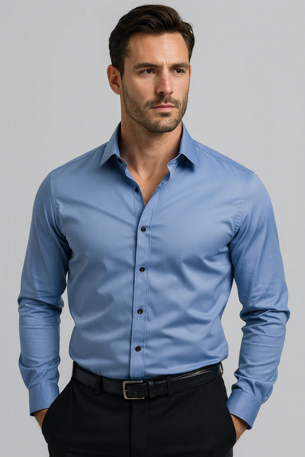 Herrenhemd | Stretch-Design für Alltag Freizeit und Business - Image 13