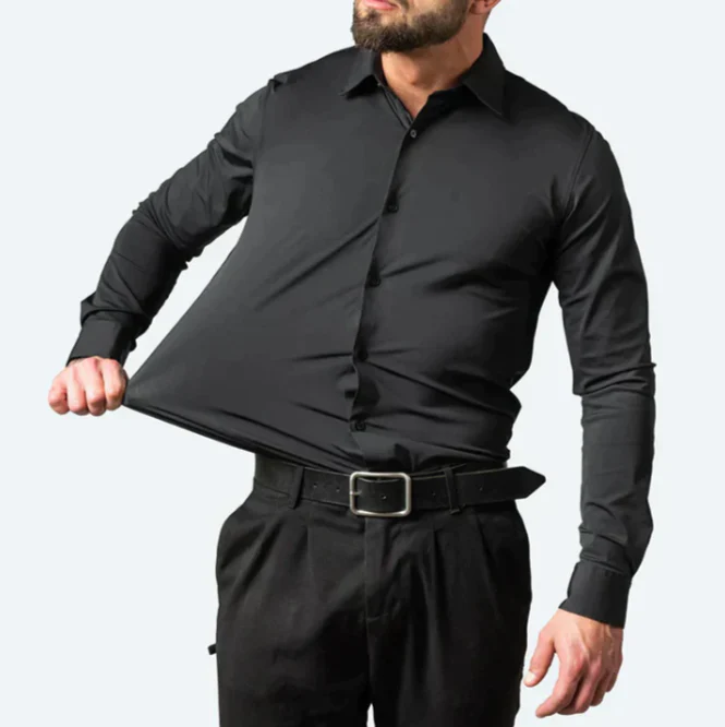 Herrenhemd | Stretch-Design für Alltag Freizeit und Business - Image 2