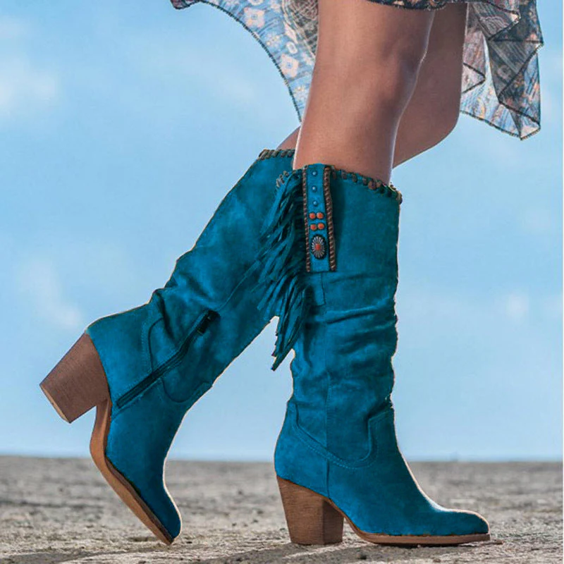 Hochhackige Stiefel für Damen - Image 3