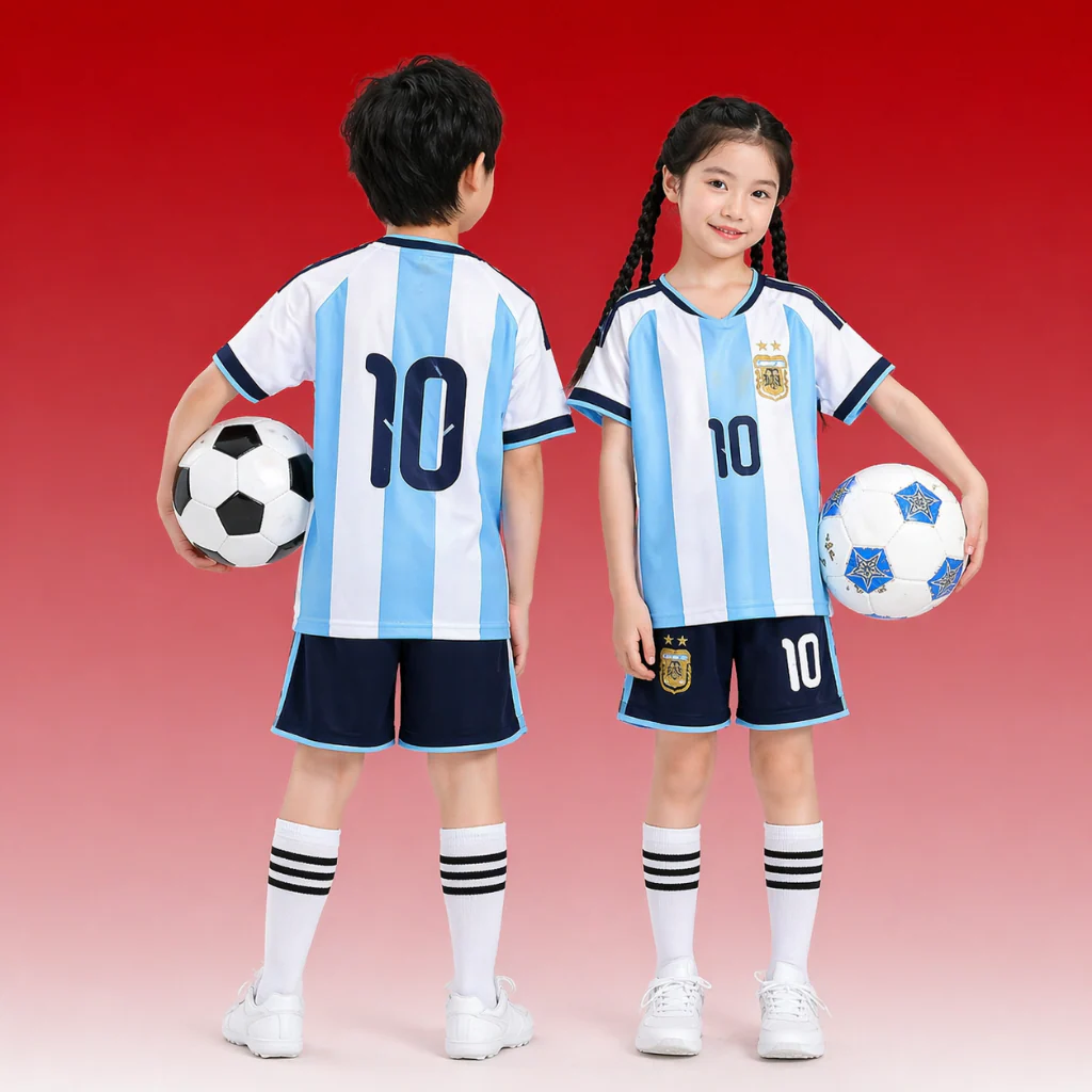 Italien Weltmeisterschaft Trikot 2026 Kinder Set Fußballtrikot - Image 8