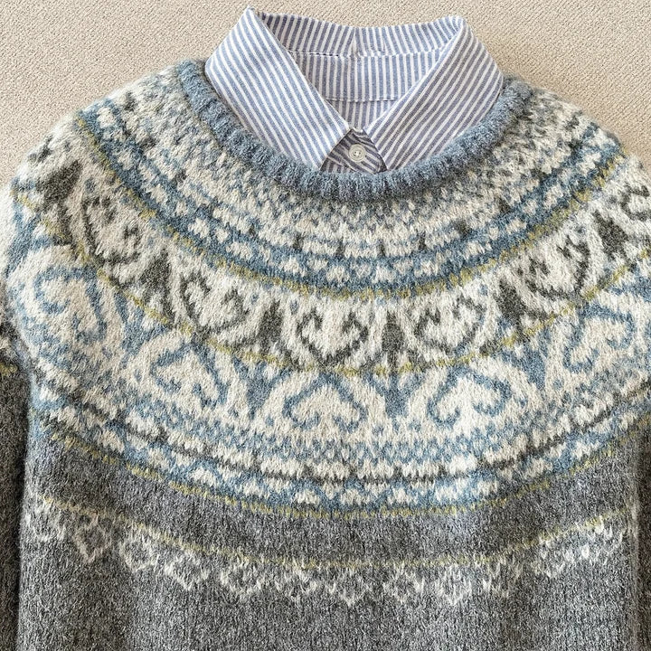 Jana | Kuscheliger Damen Strickpullover modern - Image 5