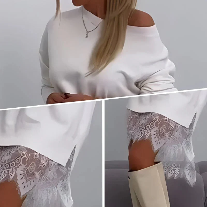 Johanna | Modernes Midirock-Design Damen mit Schlitz - Image 2