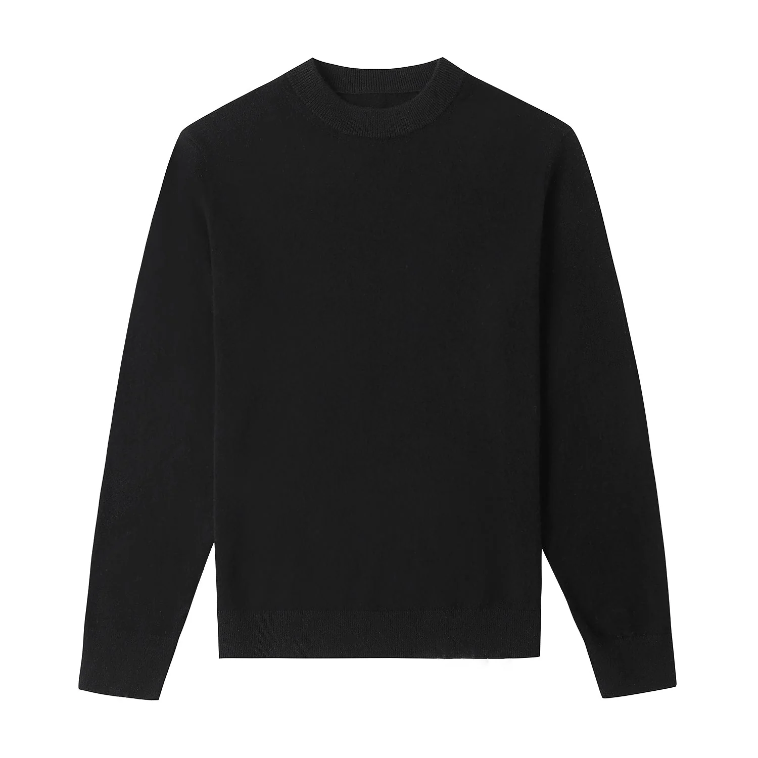 Jonas | Bequemer Pullover in tiefem Schwarz - Image 3