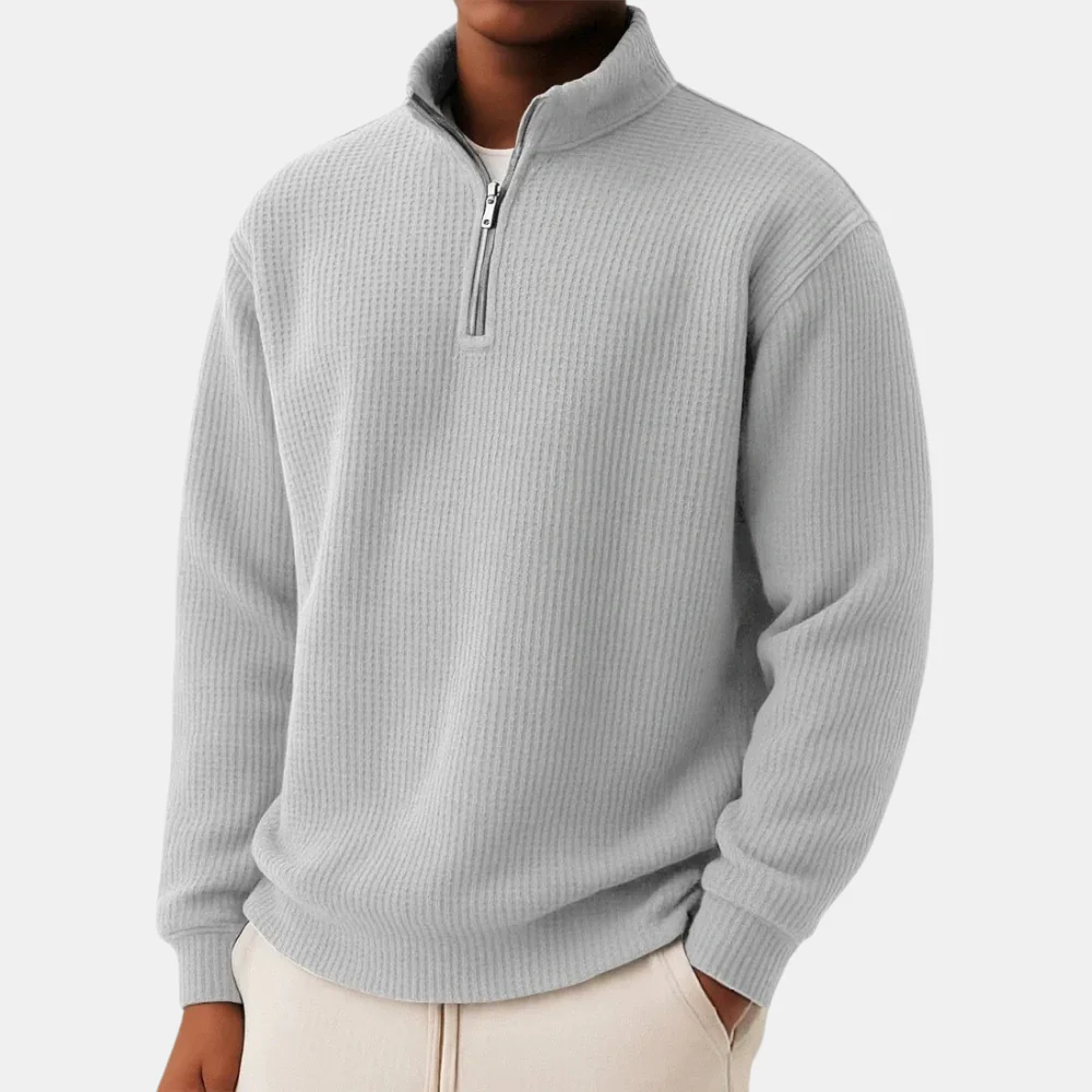 Jonas | Eleganter Zip Pullover für jeden Tag - Image 5