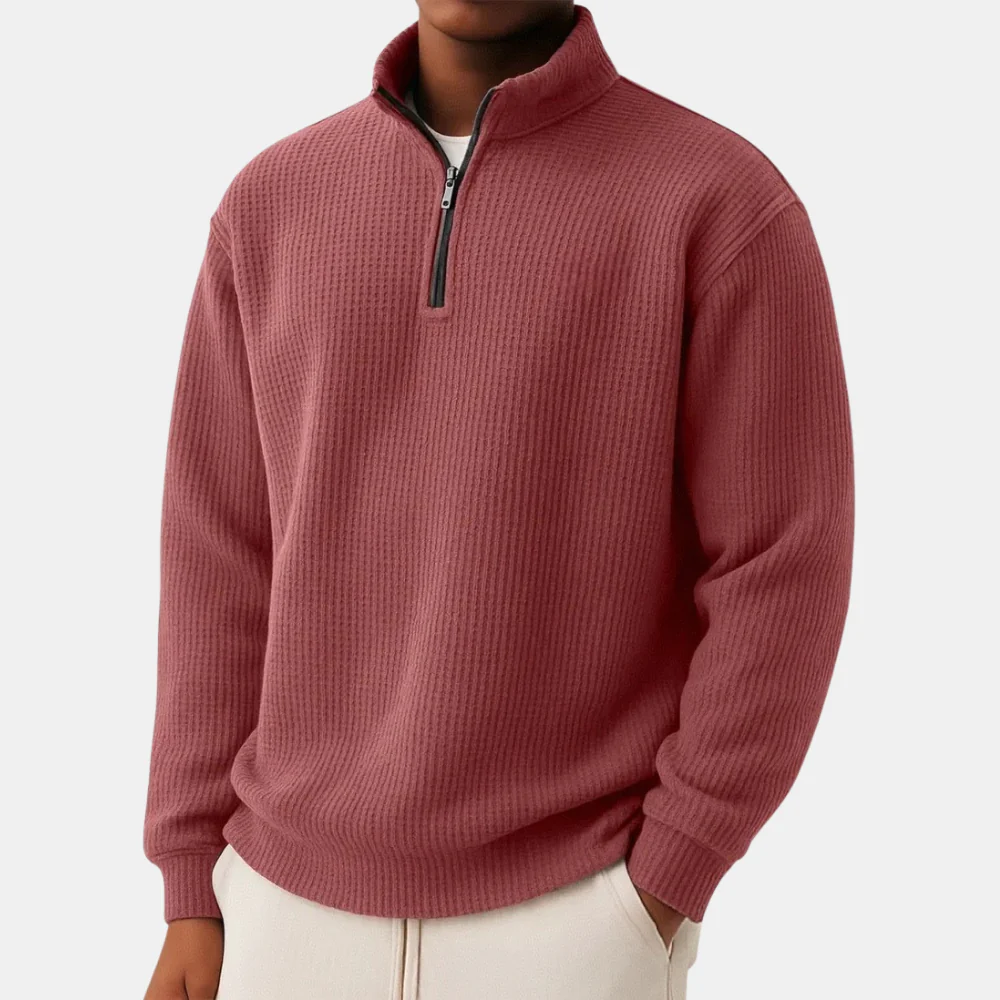 Jonas | Eleganter Zip Pullover für jeden Tag - Image 6