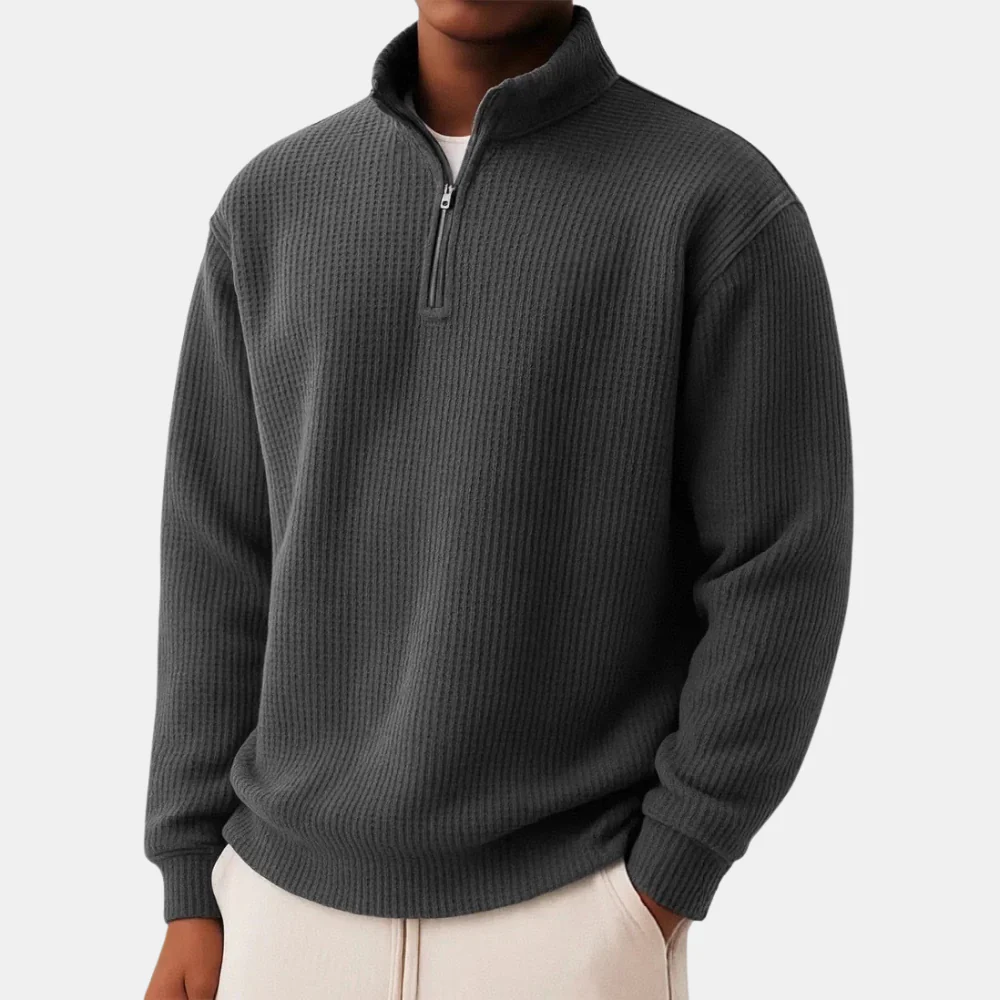Jonas | Eleganter Zip Pullover für jeden Tag - Image 7