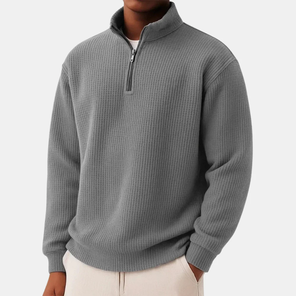 Jonas | Eleganter Zip Pullover für jeden Tag - Image 8