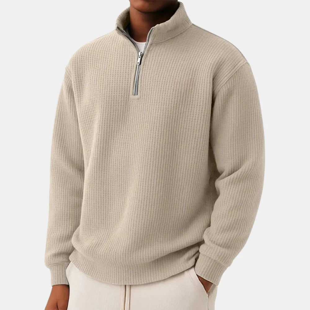 Jonas | Eleganter Zip Pullover für jeden Tag - Image 9