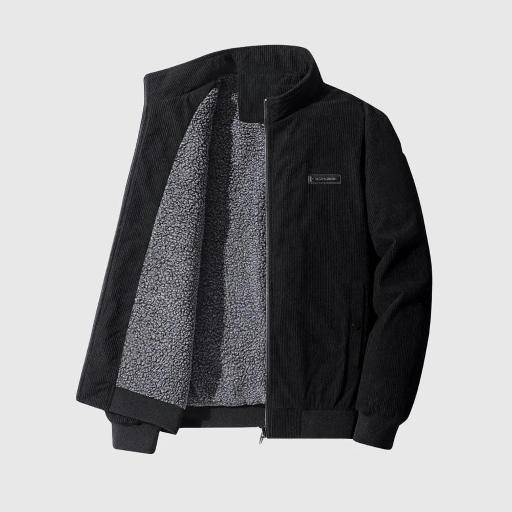 Jonas | Stilvolle Sherpa Cordjacke für Herren - Image 2