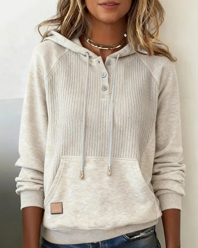 Julia | Damen Hoodie modern casual & langärmlig - Image 2