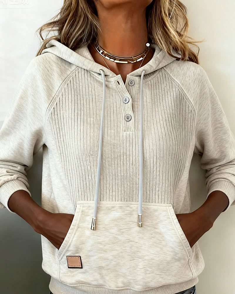 Julia | Damen Hoodie modern casual & langärmlig - Image 3