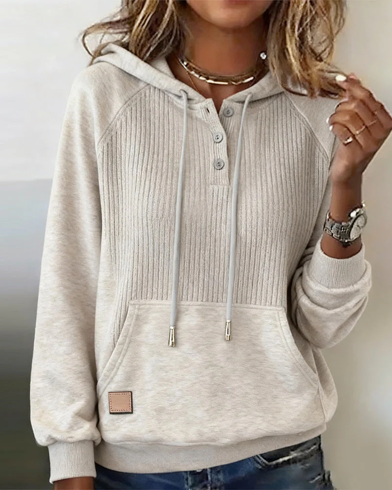 Julia | Damen Hoodie modern casual & langärmlig - Image 4