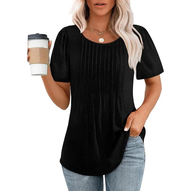Julia | Weiches atmungsaktives elegantes Sommertop - Image 6